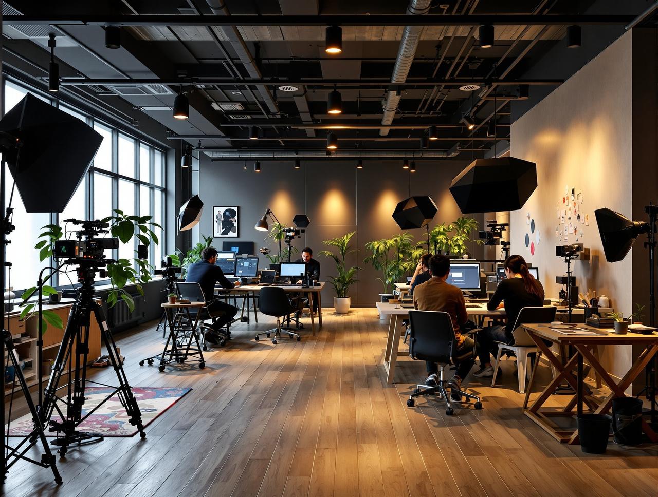 快播电影传媒公司办公环境